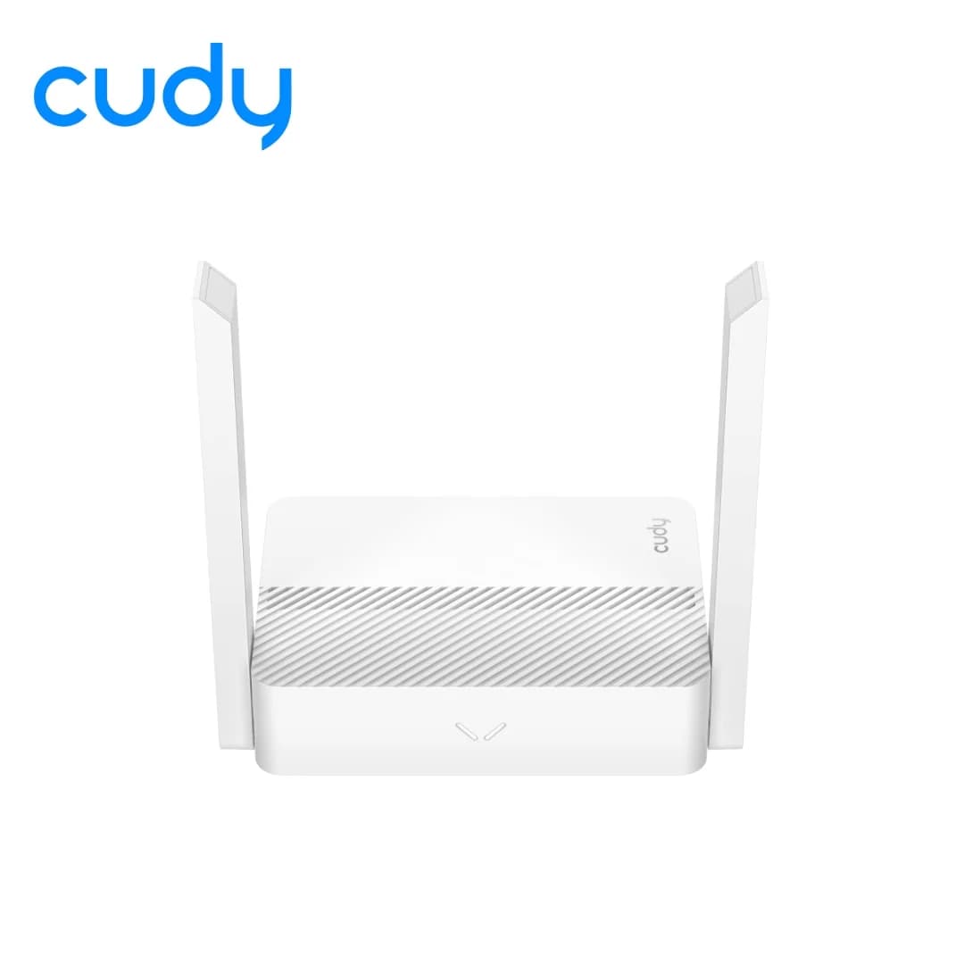 Cudy WR300 N300 Multi-Mode Wi-Fi Router | 300 Mbps (2.4 GHz) Speed | 2× Fixed Antennas | Access Point, Repeater & WISP Mode | WPS & Reset Buttons
