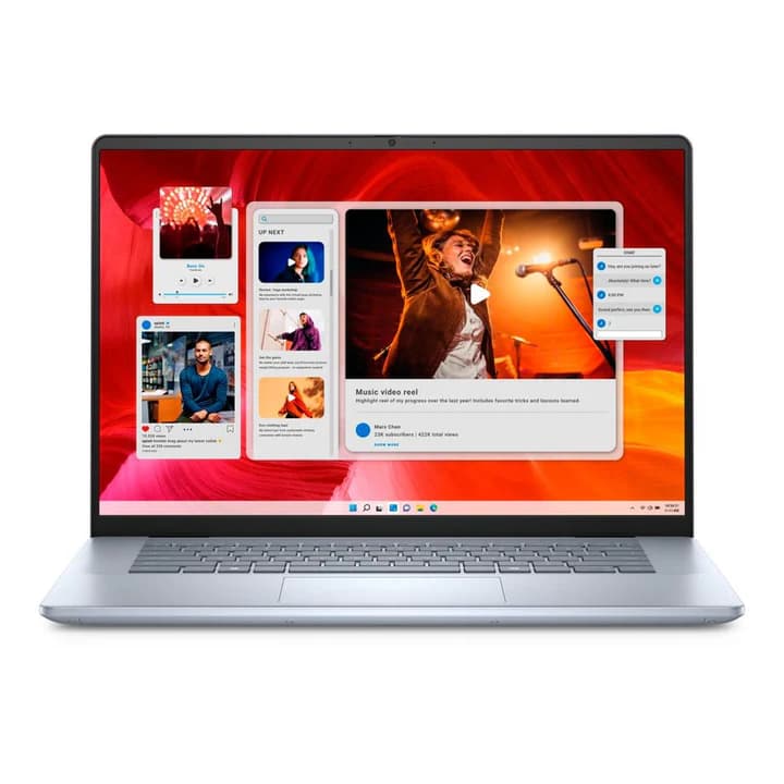 Dell Inspiron 7640 Plus | Intel Core Ultra 7 155H | NVIDIA GeForce RTX 4060 8GB | 16" QHD+ 120Hz Display | 32GB LPDDR5 RAM | 1TB SSD | Backlit Keyboard | Windows 11 Home