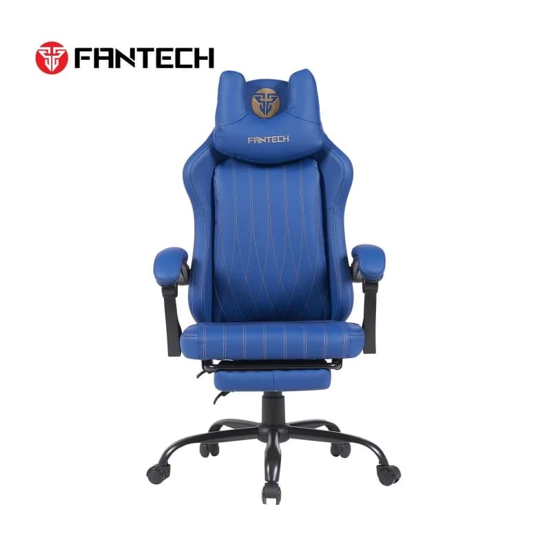 FANTECH GC193 Gaming Chair | 130° Recline Adjustable Backrest | Class 3 Hydraulic Piston | 360° Swivel | Water-Resistant Surface | Two-Lever Tilting Mechanism