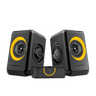 SonicGear Quatro 2 Wired Speaker | Extra-Loud 2.0 USB Stereo Sound | USB Powered (No Adapter Needed) | Clear Vocals & Enhanced Bass | Compact Modern Design | Wired Stable Connection for PC & Laptop