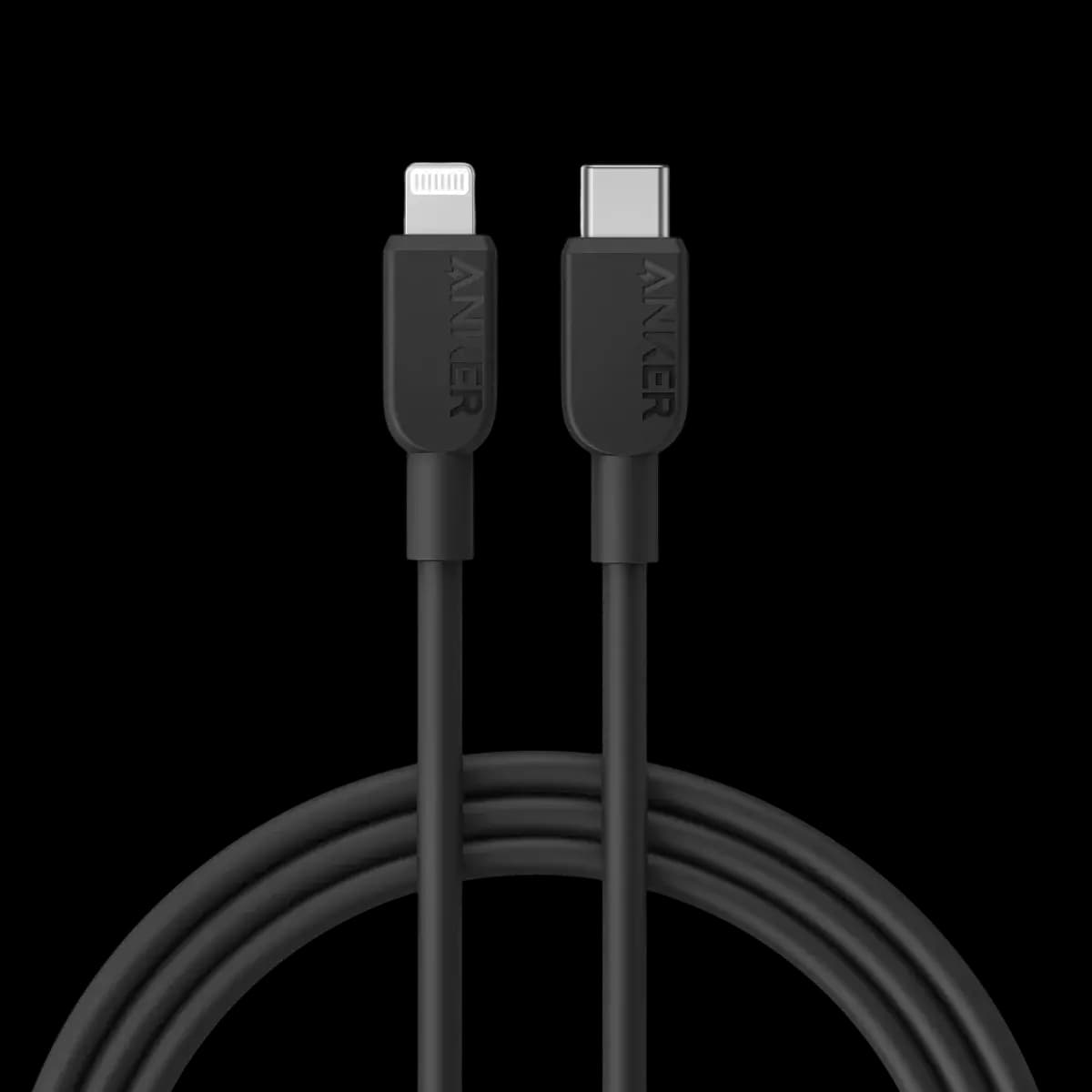 Anker 310 USB-C to Lightning Cable 6ft | High-Speed 480Mbps Data Transfer | Fast Charging Compatible with iPhone, iPad, iPod | Durable Design