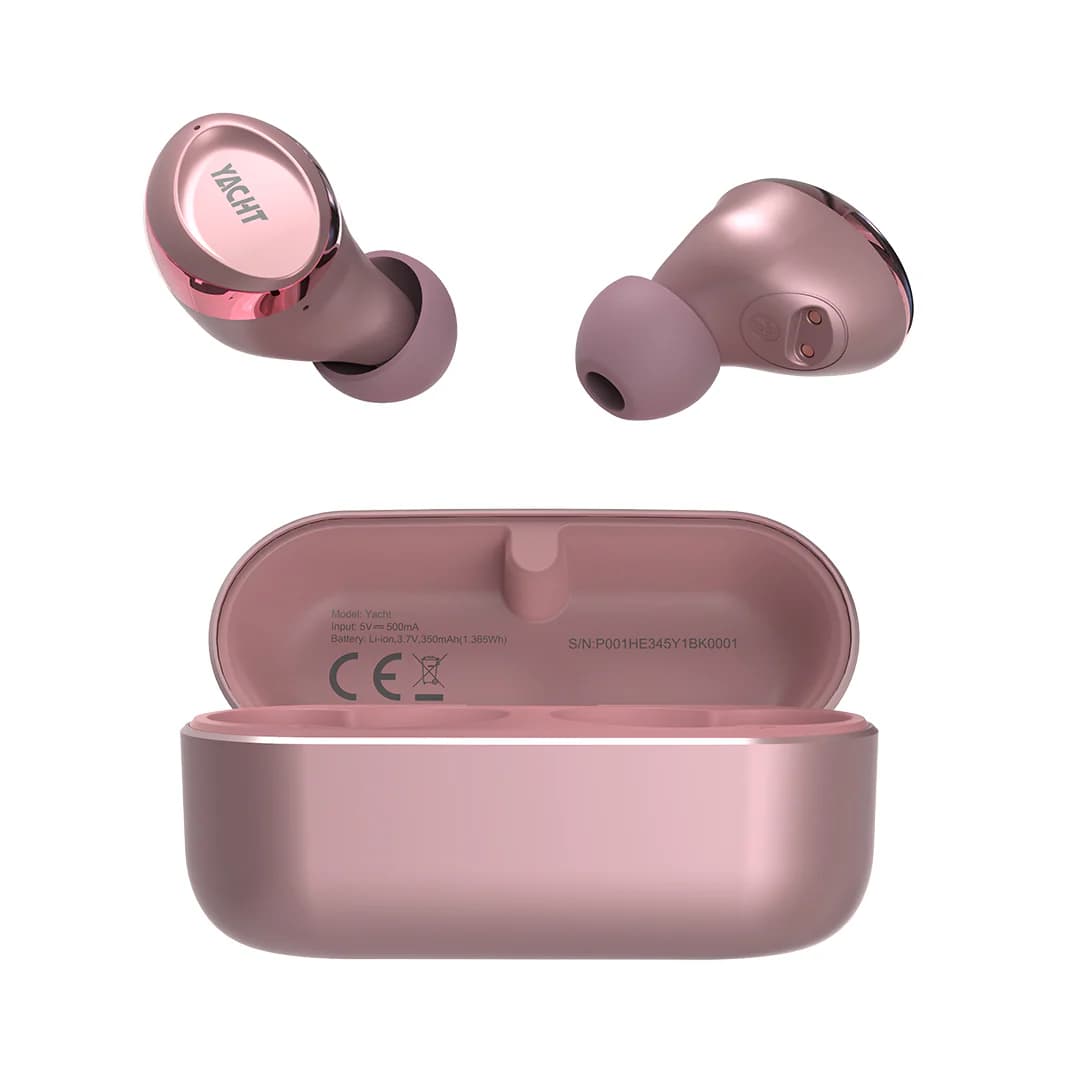 HiFuture Yacht High-End Metal TWS Earbuds | Qualcomm Powered | aptX Adaptive | 20 Hours of Battery Backup  | Bluetooth 5.2 | IPX5 | Metallic Charge Case | Comfort Fit | Multi-Color Option