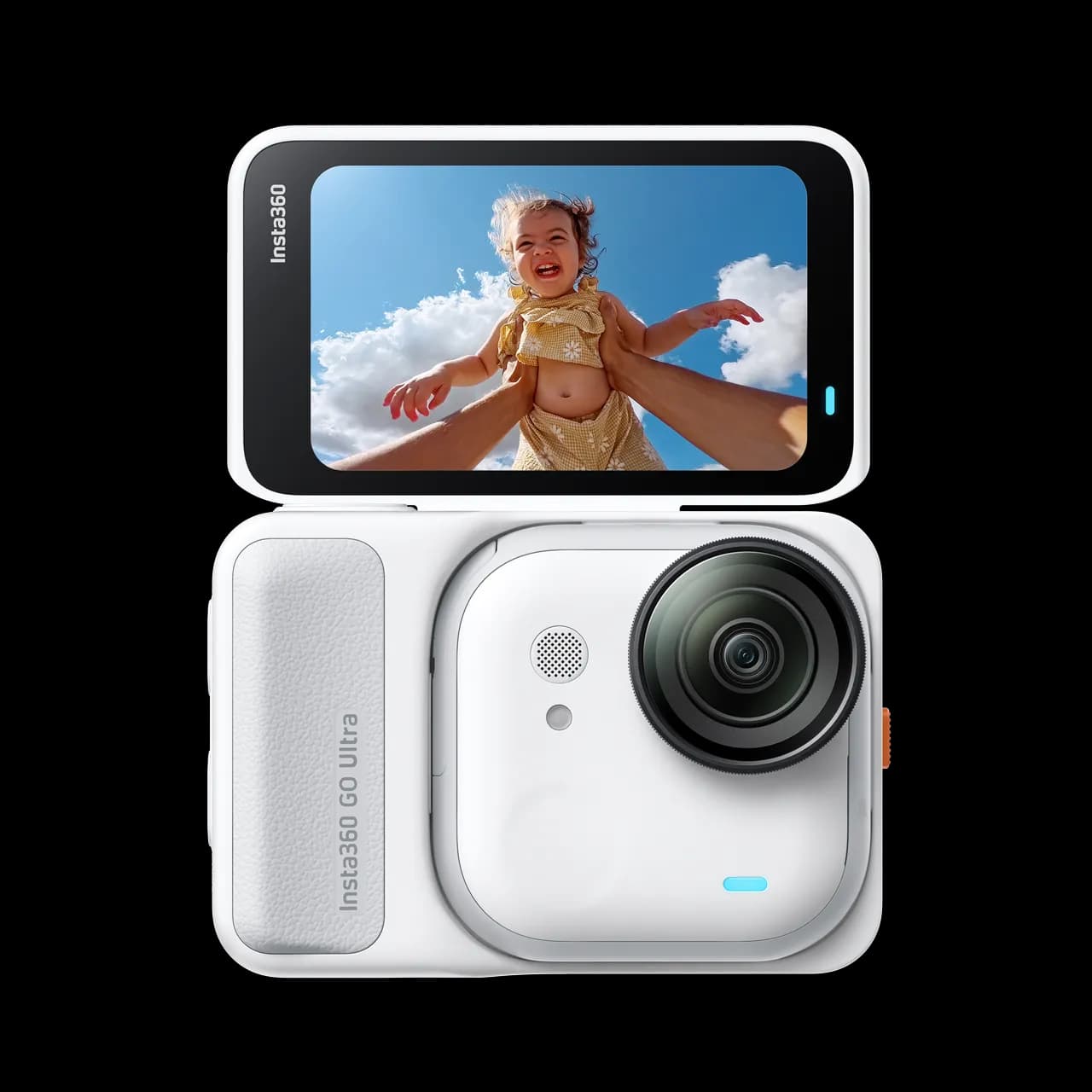 Insta360 GO Ultra Standard Bundle | 5nm AI Chip | Ultra-Light & Portable | Ambient Light Sensor | Low-Light Optimized | FlowState Stabilization | Mount-Anywhere Design | Up to 200 min Battery Life