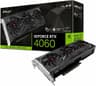 PNY GeForce RTX 4060 XLR8 Gaming Verto 8GB, Triple Fan, DLSS 3, ARGB, 128-bit, PCIe 4.0, GDDR6, 4K support, 2-slot design.