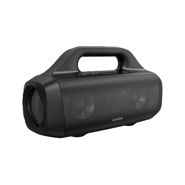 Anker Soundcore Motion Boom | Waterproof Bluetooth Speaker with Titanium Drivers & BassUp Technology | IPX7 | 24H Playtime | App Control | Built-in Handle | Outdoor Speaker for Camping, Pool, Beach & Backyard