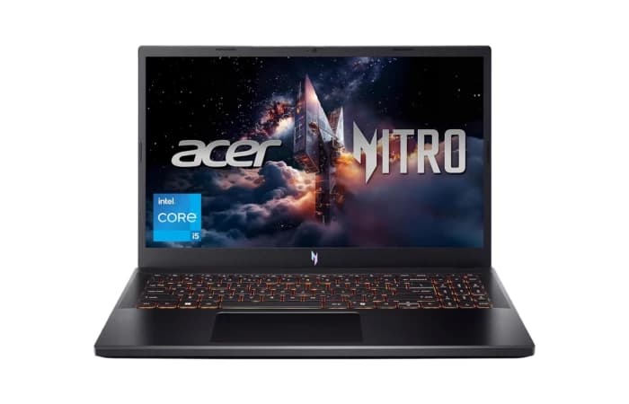 Acer Nitro V15 A15-52 13th Gen | Intel Core i5-13420H  | 15.6" FHD (1920x1080) 165Hz IPS Display | 16GB DDR4 RAM | 512GB SSD | VIDIA RTX 5050 8GB | Amber Backlight Keyboard | Windows 11 Home