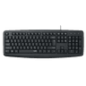 Rapoo NK2600 Wired Keyboard | Spill-Resistant Design | Durable Laser-Carved Keycaps | Multimedia Hotkeys