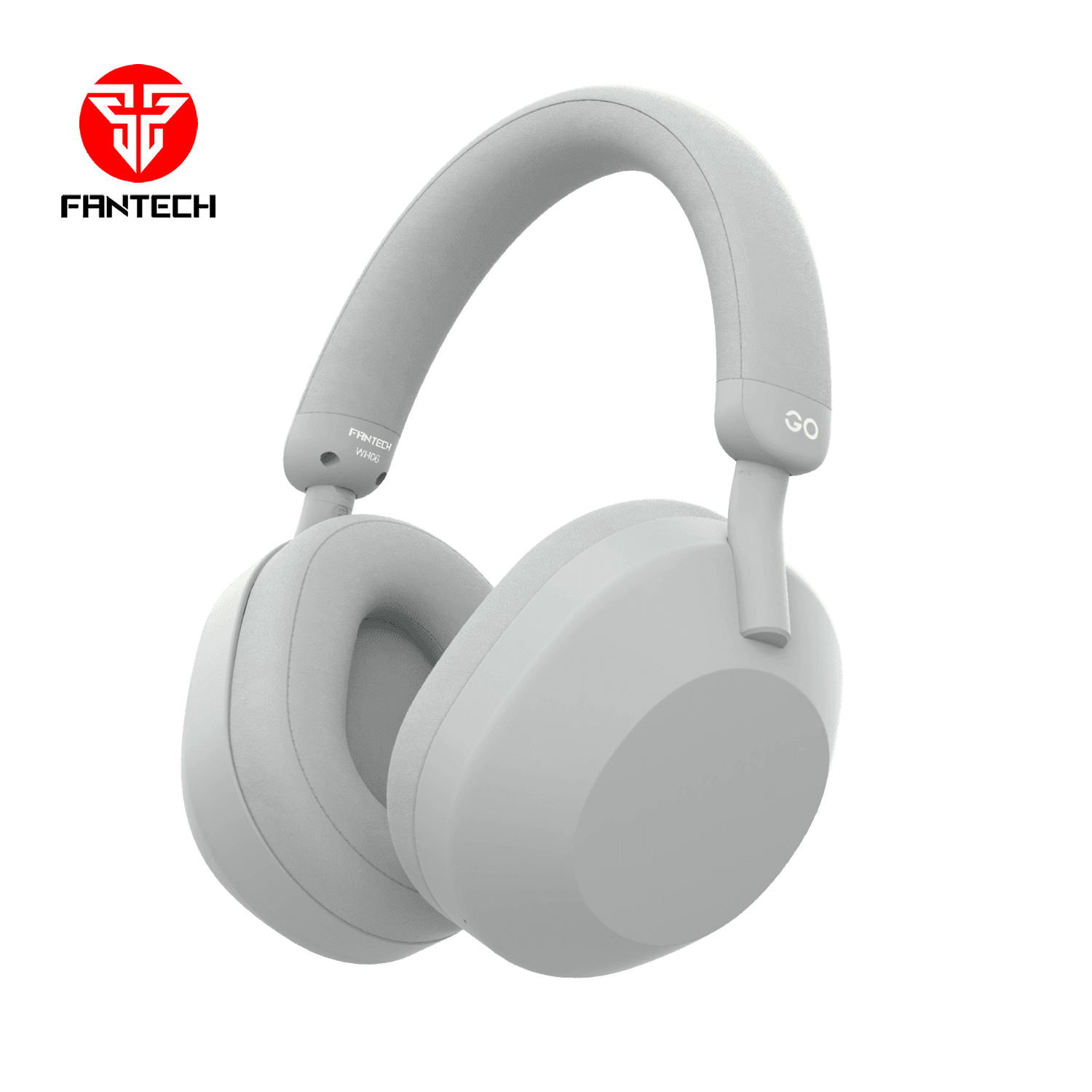 FANTECH WH06 GO TUNE | Dual Mode Wireless Headset | BT 5.3 | 40mm Driver | 105dB Sensitivity | 20-20KHz Frequency Response | 42dB Omni-Directional Mic | 20H Battery | 10m Range | 2.2KΩ Impedance