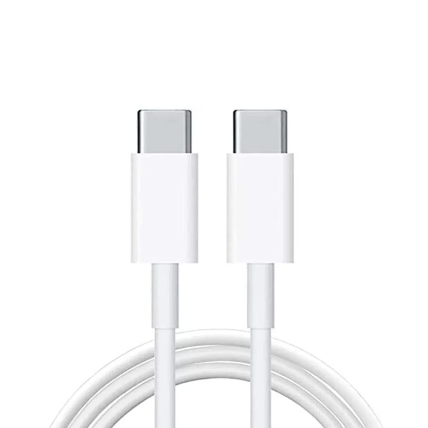 Apple 60W USB-C Charge Cable | 1m Length | USB-C to USB-C | Supports 60W Charging & Data Syncing |  Durable Braided Construction | Wide Compatibility
