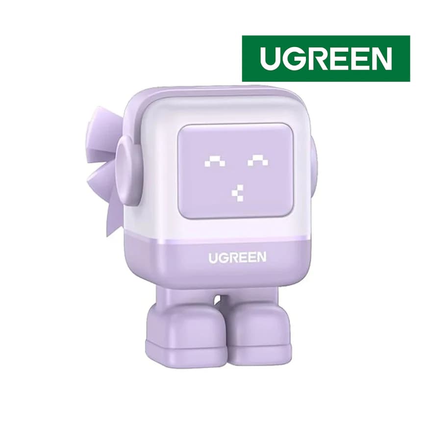 UGREEN Nexode RG 30W USB-C GaN Fast Charger | Compact Nexode Robot Design | Fast Charging for iPhone 16/15/14, Galaxy S25/S24/S23, Pixel 9/8/7, MacBook Air, iPad Pro | Purple