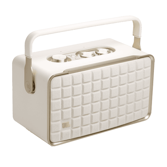 JBL Authentics 300 | Retro-Style Wireless Home Speaker | Bluetooth & Wi-Fi Connectivity | Built-in 4800mAh Battery | Music Streaming via Wi-Fi | Built-in Alexa & Google Assistant
