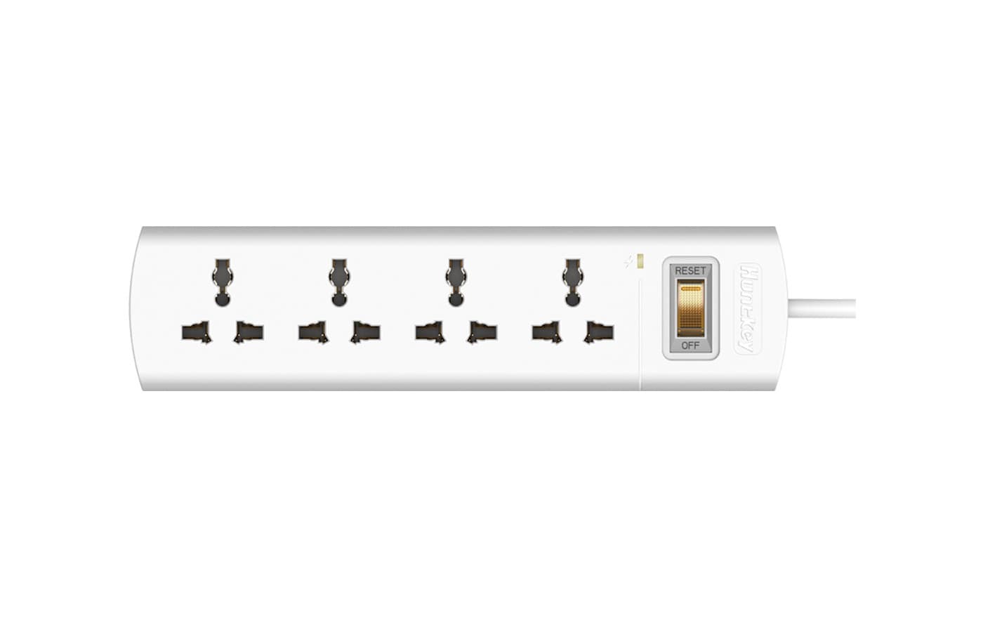 Huntkey SZM404 Flame Retardant Power Strip | Multi-Port Socket Extension | Safety Fireproof Design