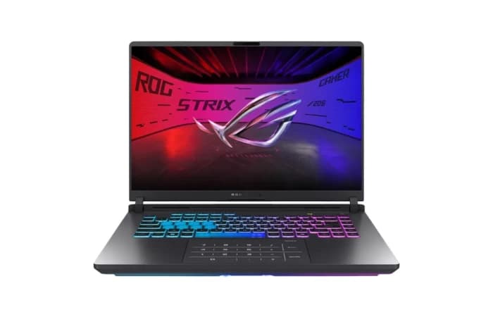 ASUS ROG Strix G16 G615LR | Intel Core Ultra 9 275HX Processor | NVIDIA RTX 5070 Ti 12GB Graphics | 16GB RAM | 1TB NVMe SSD | 16″ WQXGA 240Hz Display | Per-Key Backlit Chiclet Keyboard | Windows 11