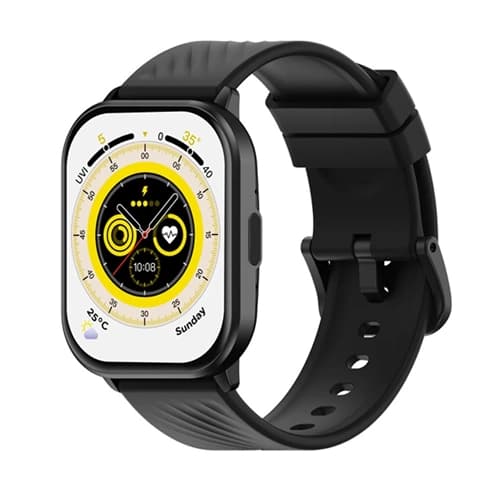 Zeblaze GTS 3 Smartwatch | 2.03" HD IPS Display (240×296 px, 260 PPI) | IP68 Water-Resistant | Bluetooth BLE 5.2 | Up to 15 Days Battery Life | Compatible with Android 5.0+ & iOS 9.0+