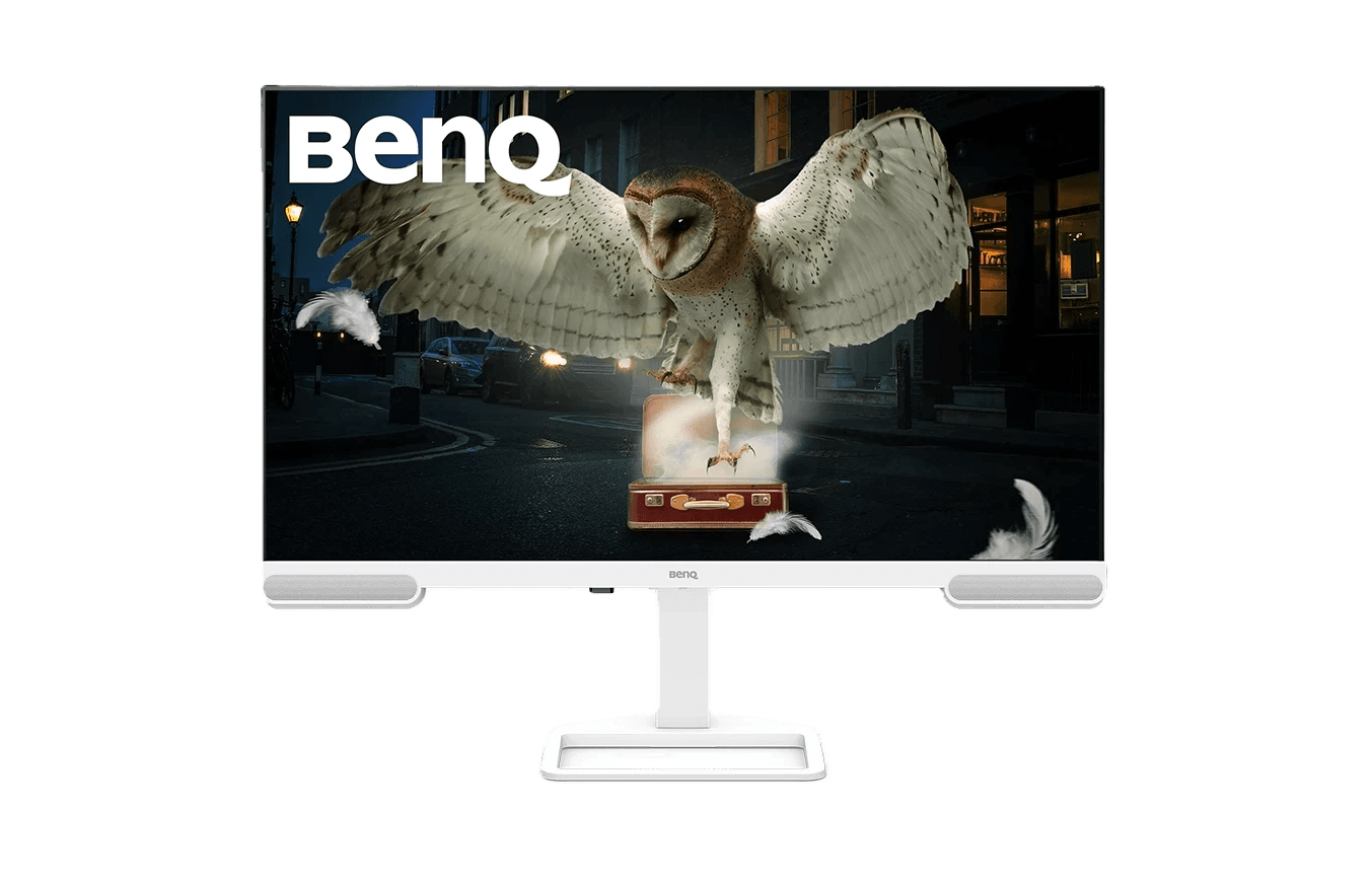 BenQ EW3290U 32-Inch 4K UHD Monitor | 3840x2160 Resolution | 98% P3 Color Accuracy | AI-Powered Contrast | Built-In 2.1 Channel Speakers with Woofer | USB-C & 3 HDMI Ports | Ergonomic Design with Eye-Care Technology
