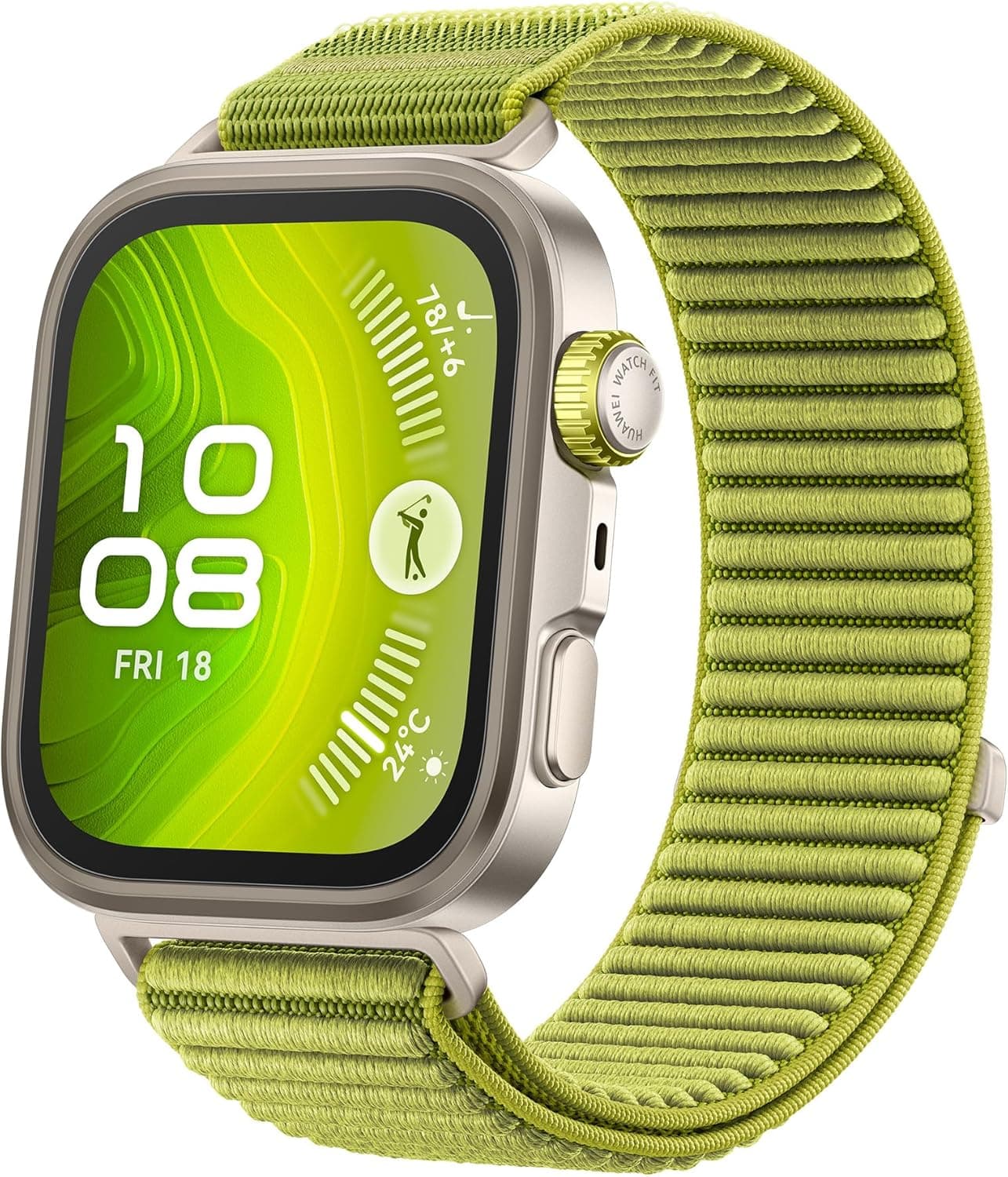 Huawei Watch Fit 4 Pro | 1.82" (480 × 408, ~347 PPI) AMOLED Display | Bluetooth 5.2 (BR & BLE) | 100+ Workout Modes with GPS Tracking | Up to 10 Days Battery Life | Compatible With Android 8.0+ & iOS 13.0+