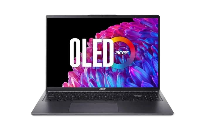 Acer Swift Go 16 OLED (2024) | Intel Core Ultra 7 155H Processor | 16GB LPDDR5X RAM | 1TB SSD | Intel Arc Graphics | 16-inch 3.2K (WQXGA+, 3200 x 2000) 120Hz OLED Display | White Backlit Keyboard