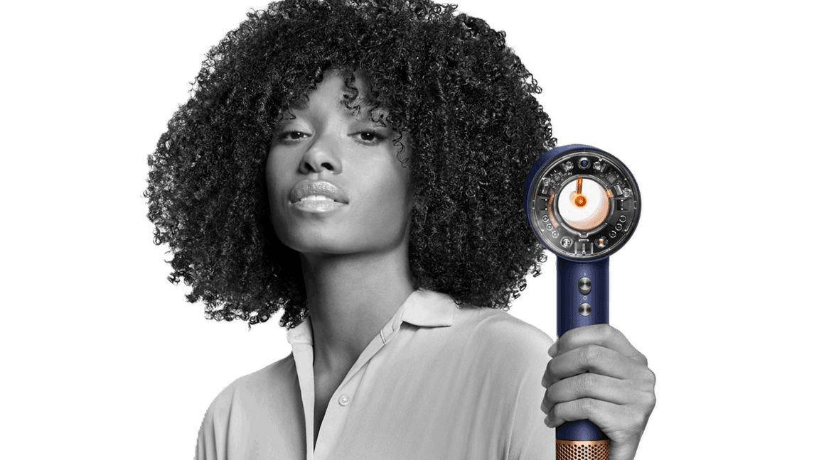 Dyson Supersonic Nural™ Hair Dryer | Vinca Blue/Topaz | Nural™ Scalp Protect Mode | Air Multiplier™ Technology | Intelligent Heat Control | Magnetic Styling Attachments (Smoothing Nozzle, Diffuser, Flyaway, Gentle Air) Motor