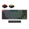 Keychron K3 Wireless Mechanical Keyboard (Version 3) | Ultra-Slim Low-Profile 75% Layout (84 Keys) | RGB Backlight with Multiple Effects | Bluetooth 5.1 & USB-C Wired | 1550mAh Battery (Up to 100H Backlight Off)