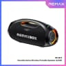 REMAX RB-M73 Venattle Series | 60W Portable Wireless Speaker | Bluetooth 5.3 | 15m Range | 5400mAh Battery | 4x Drivers | Fast Charging Support | ABS+Fabric Build | Music War Drum Design