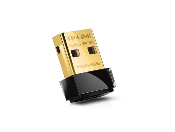 TP-Link TL-WN725N | 150Mbps Wireless N Nano USB Adapter | 2.4GHz Frequency (2.400–2.4835GHz) | IEEE 802.11b/g/n Standards | Internal Antenna