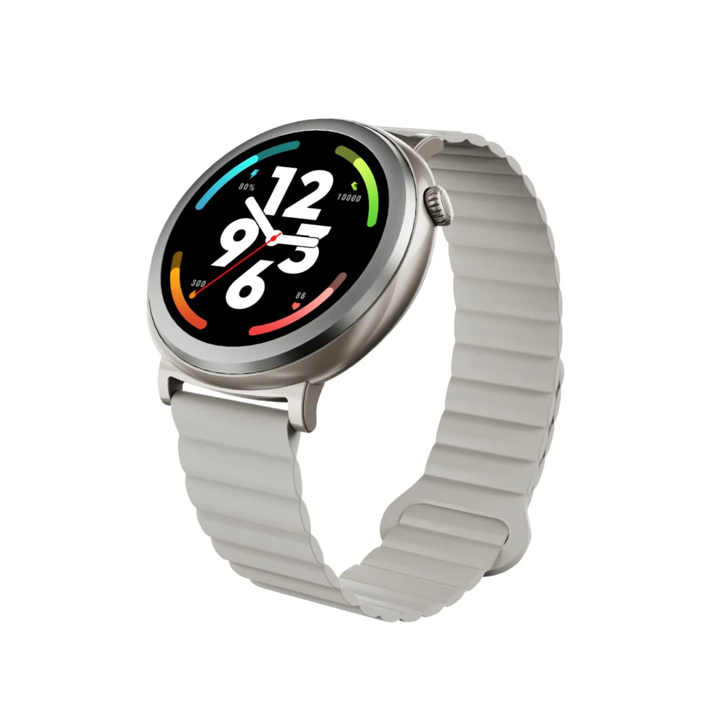 HiFuture AURORA | Luxury Lifestyle Smart Watch | 1.43" AMOLED (466x466) Display | Syntra AI | Bluetooth Calling | IP68 Waterproof | 24/7 Heart Rate & Blood Oxygen Monitoring | 10-Day Battery | Magnetic Strap