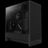NZXT H5 Flow Premium Mid-Tower ATX Case | High-Airflow Design | Perforated Front Panel | Tempered Glass Side | Compact Yet Powerful Layout | Black & White