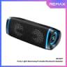 REMAX RB-M77 Party Light Manmong | 40W Portable Bluetooth Speaker | Bluetooth 5.3 | 10m Range | 3600mAh Battery | Dual 20W Drivers | 4H Charging | Plastic+Silicone+Fabric Build | Dynamic Party Lighting