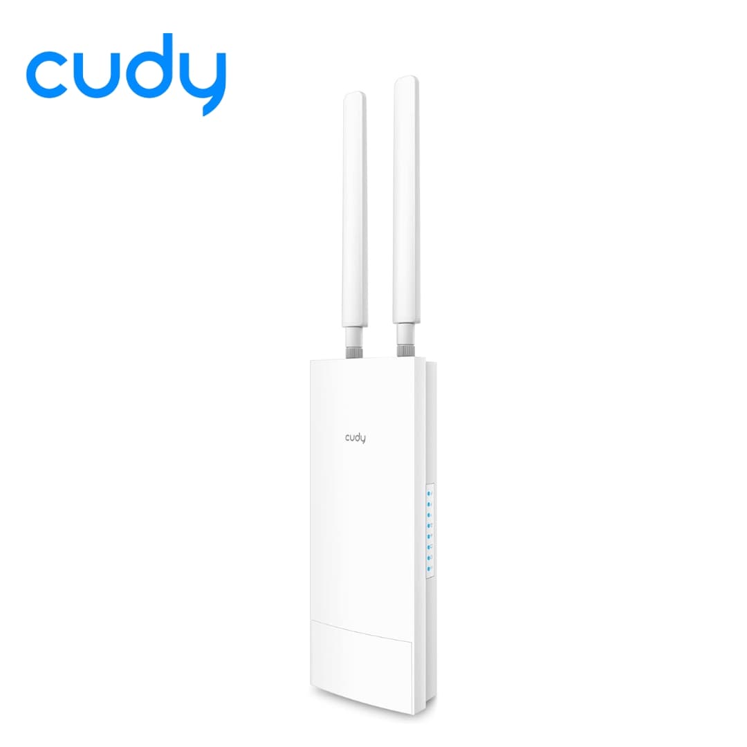 Cudy AP1300 AC1200 Outdoor Waterproof Access Point | IP65 Rating | Gigabit RJ45 | 5GHz: 867 Mbps, 2.4GHz: 300 Mbps | Beamforming & MU-MIMO | 128MB RAM & 16MB ROM