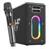 HiFuture MusicBox | Portable Karaoke Speaker | 100W Output | Dual Wireless Microphones | 12000mAh Battery (Power Bank Function) | RGB Lighting | TWS Pairing | Bluetooth 5.3 | All-in-One Entertainment System