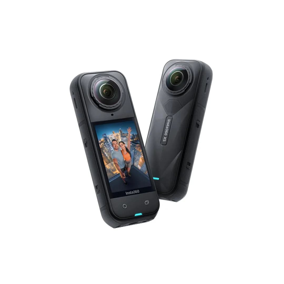 Insta360 X5 360° 8K Action Camera | Dual 1/1.28" Sensors & Replaceable Lenses | Waterproof up to 15m | AI-Powered Stabilization | Magnetic Quick-Release System | 8K @ 30fps, 5.7K @ 60fps Video | Voice & Gesture Control