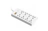 HUNTKEY SZM804 Surge Protection Power Strip | Multi-Port Socket Extension | Max Power 2500W | Safety Fireproof Design