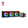 MSI MAG Coreliquid M360 ARGB | 360mm AIO Liquid CPU Cooler with Triple 120mm Fans & Aluminum Radiator | Intel & AMD Compatible
