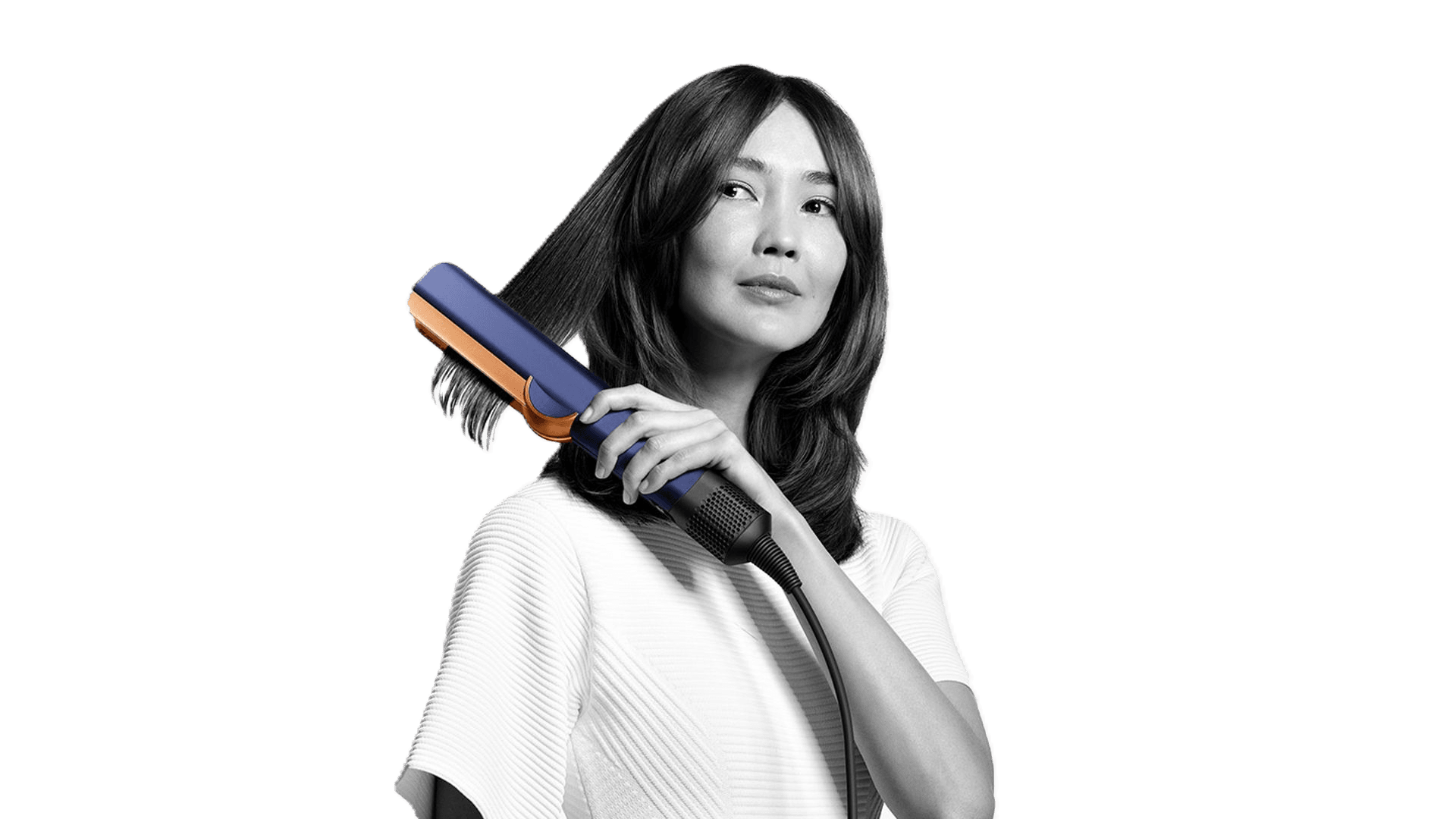 Dyson Airstrait™ Hair Straightener | Wet & Dry Mode with Cool Shot | Intelligent Heat Control (80°C–120°C) | Airflow Straightening Technology | Dyson Hyperdymium™ Motor