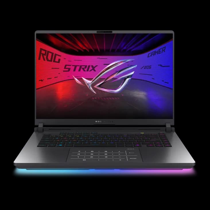 ASUS ROG Strix G16 G615JHR | Intel Core i7 14th Gen 14650HX | NVIDIA GeForce RTX 5050 (8GB) Graphics | 16GB RAM | 1TB NVMe SSD | 16.0″ WQXGA 240Hz Display | Per-Key RGB Backlit Chiclet Keyboard