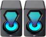 Havit HV-SK210 | Mini RGB USB Gaming Speaker | 2.0 Channel | 6W Total Output (3W x 2) | RGB Lighting | USB Powered | Compact Design | Enhanced Audio for Gaming