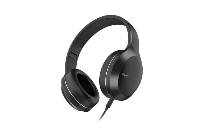 Havit H100D | Wired Stereo Headphones | 20Hz-20KHz Frequency Range | 32 Ohm Impedance | 102dB Sensitivity | 3.5mm Jack | Lightweight Comfort Fit | Noise Isolation