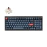Keychron V5 Max Wireless Mechanical Keyboard | Full-Size 96% Layout | RGB Backlighting with Custom Effects | 1000Hz Polling Rate | USB-C Wired & 2.4GHz Wireless Dongle