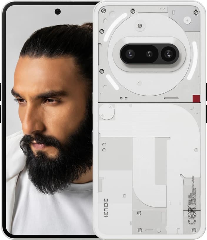 Nothing Phone (3a) | 6.77-inch 120Hz AMOLED Display | Snapdragon 7s Gen 3 | 8GB/12GB RAM + 256GB Storage | 32MP Front Camera | 5000mAh 50W Fast Charging | Under-Display Optical Fingerprint