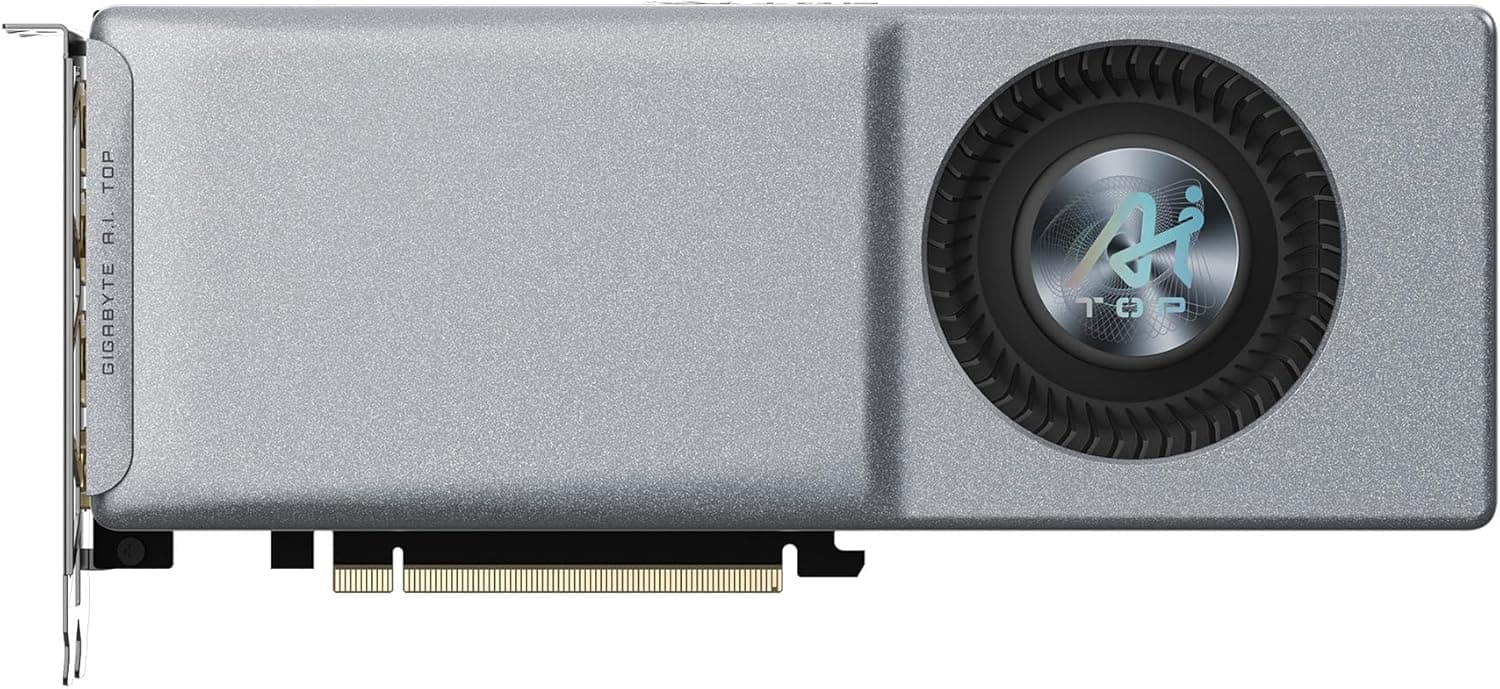 GIGABYTE RTX 4070 Ti SUPER AI TOP – 16GB GDDR6X | 256-bit Interface | Turbo Fan Cooling | Engineered for AI Workloads & Next-Gen Gaming
