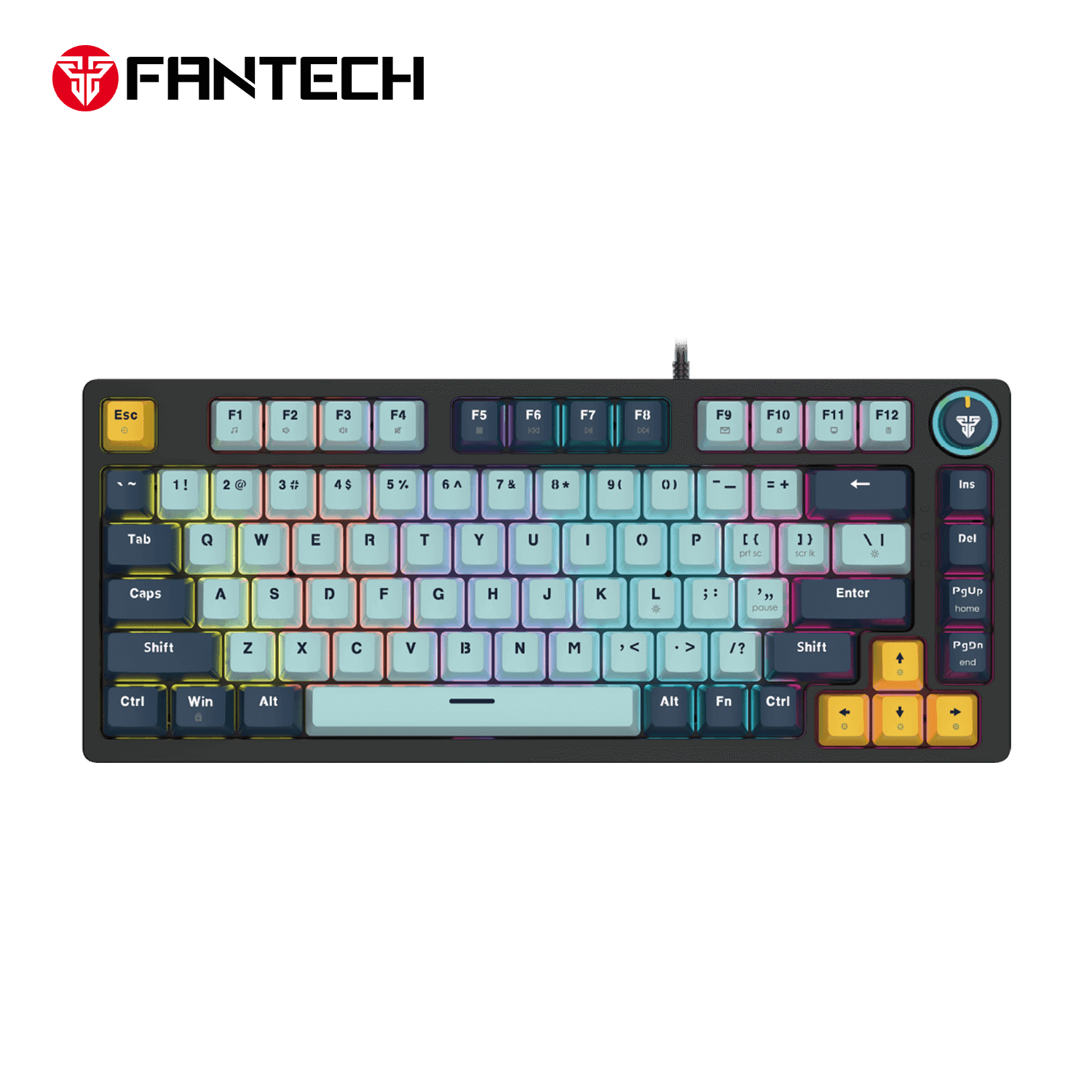 Fantech MK875 V2 Atom 81 Mechanical Keyboard – Mizu Edition