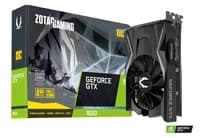 ZOTAC Gaming GeForce GTX 1650 OC Graphics Card with 4GB GDDR6 memory, 128-bit interface, PCIe 3.0 support, and up to 1620 MHz boost clock speed for smooth gaming and performance.