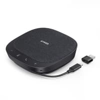 Anker PowerConf S330 | Smart USB Speakerphone with 1.75" Driver & Dual Passive Bass Radiators | Smarter Sound | Sharper Voice | Seamless USB Connectivity