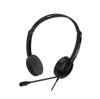 Rapoo H101 Wired Stereo Headphone | Lightweight Design | Clear Audio | 3.5mm Jack | For PC & Laptop