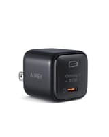 AUKEY PA-B1T Mini | 20W USB-C PD Charger | Foldable Plug | Wide Compatibility | Compact Travel Design | iPhone & Android Fast Charging | Portable & Efficient