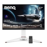 BenQ MOBIUZ EX271U – 27" 4K (3840 × 2160) Gaming Monitor | 165Hz Refresh Rate | 1ms GtG Response Time | 95% P3 Color Gamut | 1.07 Billion Colors | LED Backlight | Tilt, Swivel & Pivot | Low Blue Light & Flicker-Free Technology