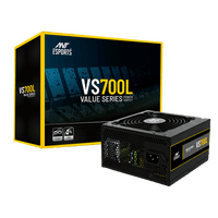 Ant Esports VS700L – 700W Non-Modular Power Supply | Efficient Cooling with Silent 120mm Fan & PCIe Ready