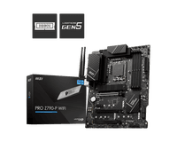 MSI PRO Z790-P WiFi Motherboard | ATX | Intel 12th–14th Gen Support | LGA 1700 | DDR5 | PCIe 5.0 | M.2 | 2.5G LAN | USB 3.2 Gen2 | Wi-Fi 6E | Bluetooth 5.3