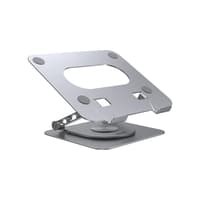 UNITEK OT180SL01 Laptop Stand with 360° Rotating Base | Foldable & Adjustable | Compatible with 10-16" Laptops | Stable, Durable & Ergonomic Design for Easy Multitasking