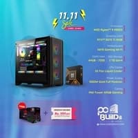 Gaming PC Build | AMD Ryzen 9 9900X Processor | 64GB DDR5 RAM | 1TB SSD | RTX 5070 Ti 16GB Graphics | X870 WiFi Motherboard | 1000W Gold Full Modular PSU | Mid Tower ARGB Gaming Case